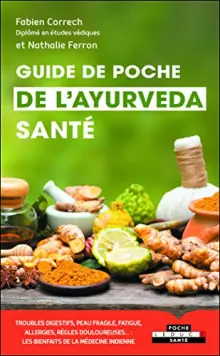 Couverture de Guide de poche de l'ayurvéda santé