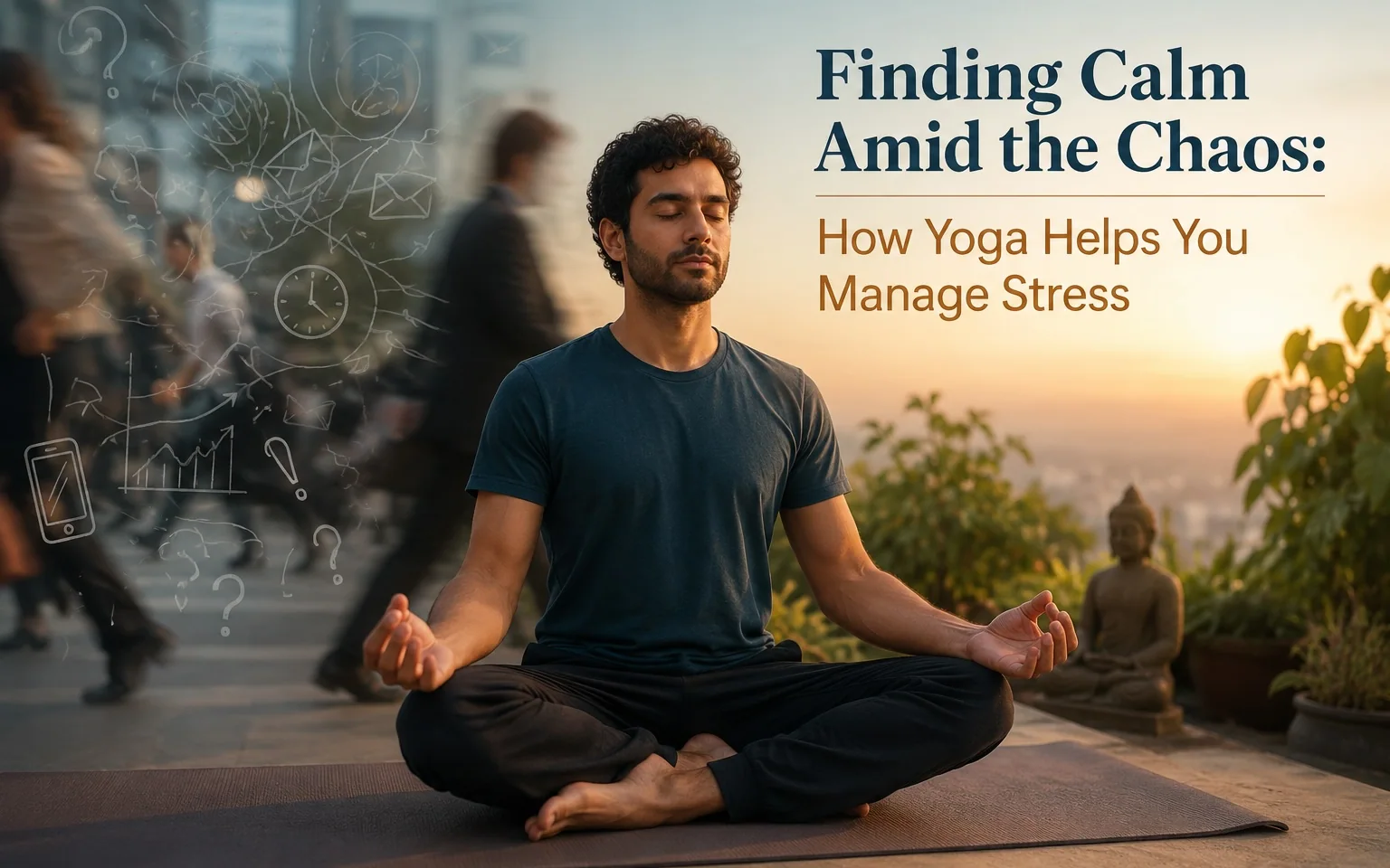Finding Calm Amid the Chaos: How Yoga Helps You Manage Stress