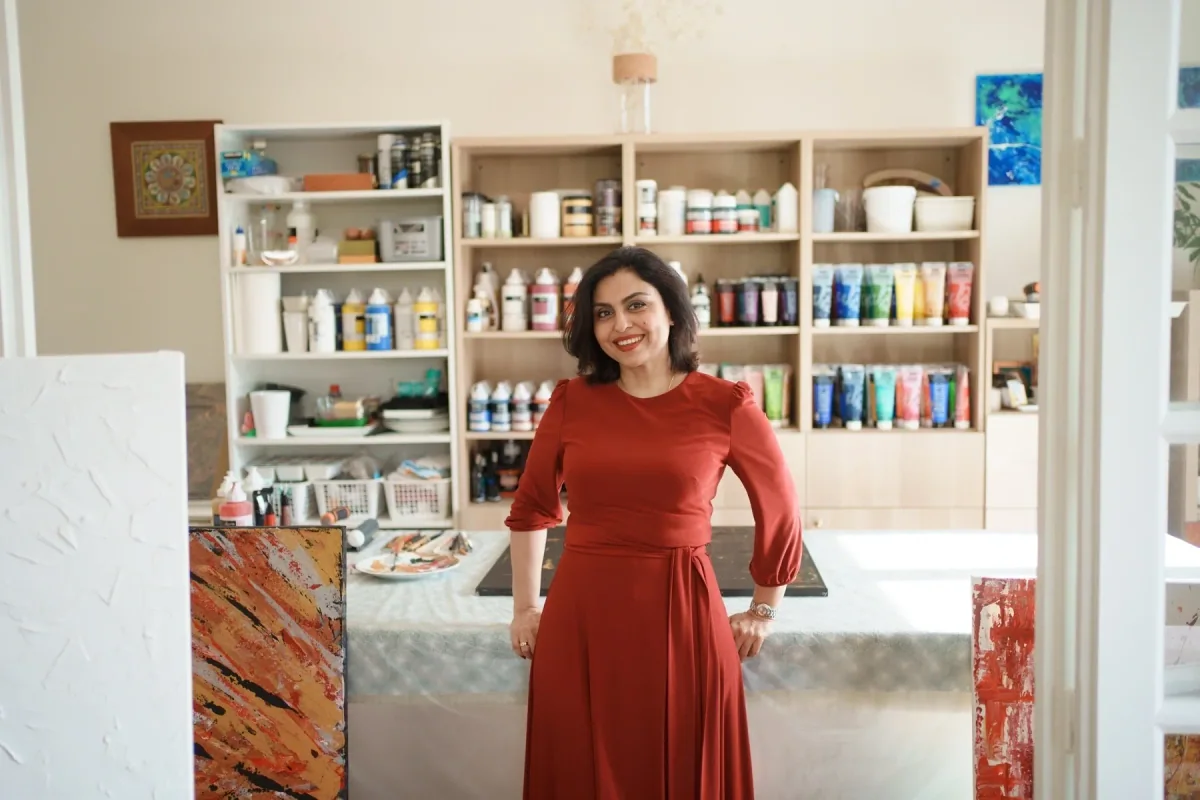 Smita Mishra Cabinet ou portrait de Smita Mishra